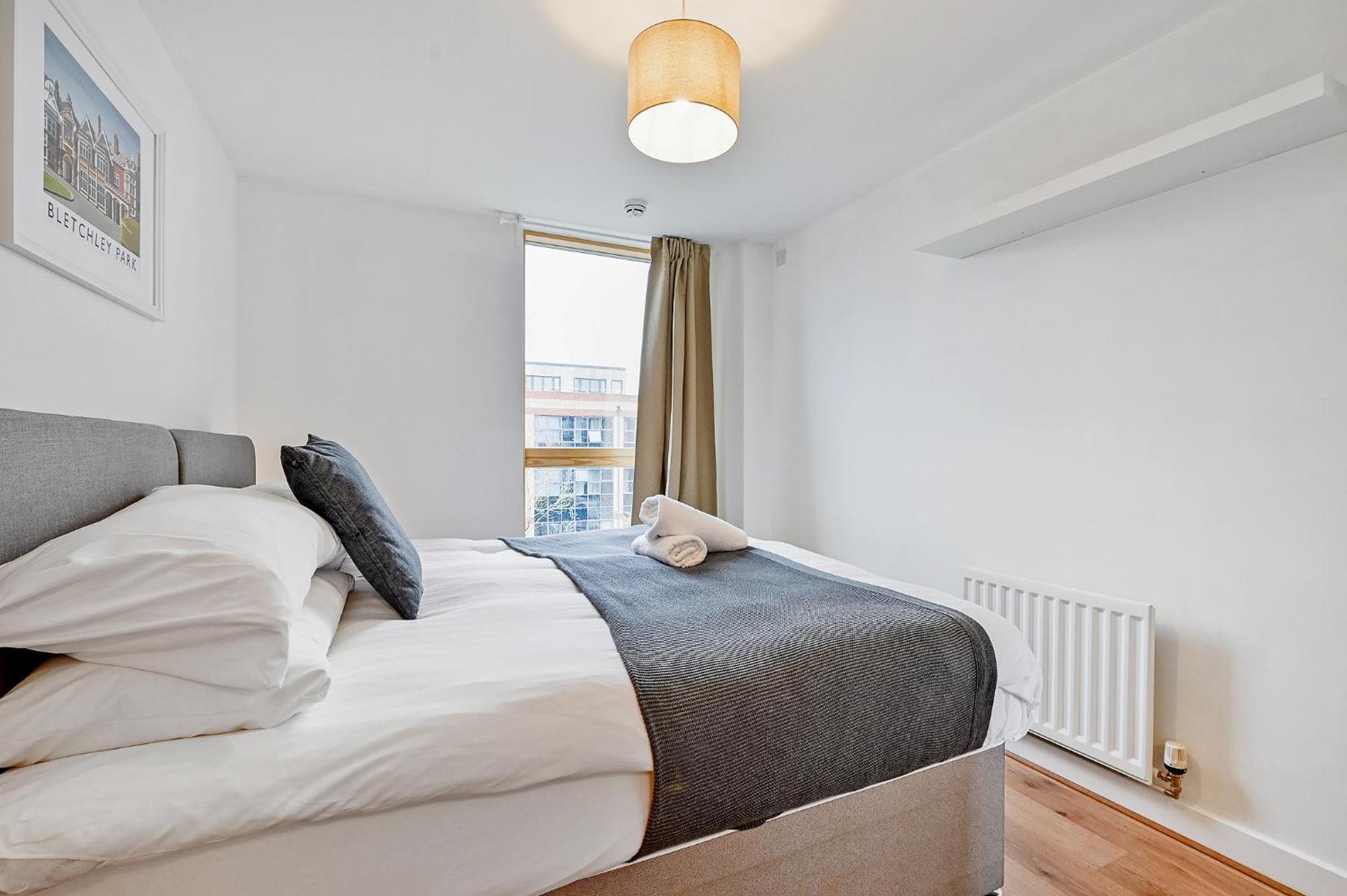 The Vizion Serviced Apartments From Pincott Properties - Free Parking, Private Balcony, And Wifi ミルトン・ケインズ エクステリア 写真